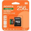 Adata MicroSDXC 256GB Speed Plus UD256GUI3V30A2SP-RA1 Adata MicroSDXC 256GB Speed Plus UD256GUI3V30A2SP-RA1