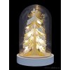 Veyra | LED dekorácia drevený stromček v skle | teplé biele svetlo | 27 × 17 cm Veyra | LED dekorácia drevený stromček v skle | teplé biele svetlo | 27 × 17 cm