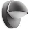 Philips myGarden - Nástenné vonkajšie LED svietidlo, priemer 20 cm, E27, antracit 915002145803 Philips myGarden - Nástenné vonkajšie LED svietidlo, priemer 20 cm, E27, antracit 915002145803