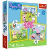 Trefl Prasátko Peppa 3v1 20,36,50 dielov Trefl Prasátko Peppa 3v1 20,36,50 dielov