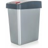 KEEEPER Kôš odpadkový 25 l, 47,5 x 39,5 x 24 cm, sivý KEEEPER Kôš odpadkový 25 l, 47,5 x 39,5 x 24 cm, sivý