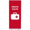 Jansen Display Set Roll-baneru Budget s vytištěným motivem, šířka 85 cm, První pomoc, německy, 870 x 2080 mm Jansen Display Set Roll-baneru Budget s vytištěným motivem, šířka 85 cm, První pomoc, německy, 870 x 2080 mm