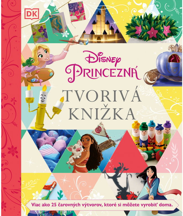 Disney Princezná: Tvorivá knižka - Egmont SK