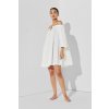 Karl Lagerfeld KARL DNA OFF SHOULDER DRESS WHITE