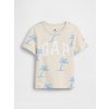 GAP Baby tričko s logom Modrá 5YRS GAP Baby tričko s logom Modrá 5YRS