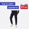 DOMYOS Pánske nohavice na fitness 500 Essentials tmavomodré S W30 L33 DOMYOS Pánske nohavice na fitness 500 Essentials tmavomodré S W30 L33
