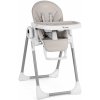 Detská jedálenská stolička Belo, polohovateľná | béžová Detská jedálenská stolička Belo, polohovateľná | béžová