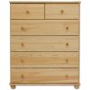 Vačšia komoda prírodnej borovice KD113 Vačšia komoda prírodnej borovice KD113
