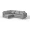 Ropez rohová pohovka Ariella Sivá