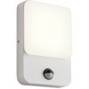 Redo 90131 COLIN exteriérové nástenné svietidlo SMD LED 9W | 918/640lm | 3000K | IP54 - biela, senzor pohybu Redo 90131 COLIN exteriérové nástenné svietidlo SMD LED 9W | 918/640lm | 3000K | IP54 - biela, senzor pohybu