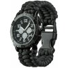 MIL-TEC® Hodinky PARACORD ČIERNE vel L: 23 cm MIL-TEC® Hodinky PARACORD ČIERNE vel L: 23 cm