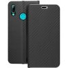 Púzdro Forcell LUNA Book Carbon Huawei P Smart 2019 čierne