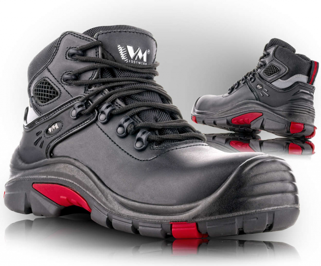 VM Footwear DALLAS S3 obuv Čierna