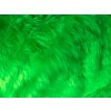 Umelá kožušina, zelená, 45 mm vlas metráž: min. 0,2 bm Umelá kožušina, zelená, 45 mm vlas metráž: min. 0,2 bm