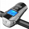 3v1 LED CYKLISTICKÁ LAMPA POČÍTADLO Km KLAKSON BICYKEL 3v1 LED CYKLISTICKÁ LAMPA POČÍTADLO Km KLAKSON BICYKEL