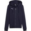 Puma Teamgoal Casuals Hooded Jacket W tmavo modrá biela