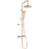 Mexen KX33 sprchový set s termostatickou batériou Kai, ružovo-zlatá, 771504091-60 Mexen KX33 sprchový set s termostatickou batériou Kai, ružovo-zlatá, 771504091-60