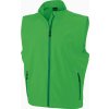 James & Nicholson JN 1022 pánska 3-vrstvová softshell vesta zelená