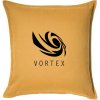 Vortex logo jednofarebné - Vankúš 50x50 - 50x50 - Vrátane výplne ( Zlatožltá ) Vortex logo jednofarebné - Vankúš 50x50 - 50x50 - Vrátane výplne ( Zlatožltá )