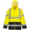 PORTWEST HI-VIS CLASSIC CONTRAST H443 / Reflexná bunda proti dažďu - HV žltá/čierna 7XL PORTWEST HI-VIS CLASSIC CONTRAST H443 / Reflexná bunda proti dažďu - HV žltá/čierna 7XL