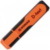 Zvýrazňovač DONAU D-text oranžový Zvýrazňovač DONAU D-text oranžový