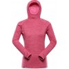 Dámska rýchloschnúca mikina ALPINE PRE ROLTA neónovo ružová XS Dámska rýchloschnúca mikina ALPINE PRE ROLTA neónovo ružová XS