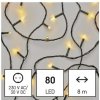 LED vianočná reťaz, 8 m, vonkajšia aj vnútorná, teplá biela, časovač 8592920095379 LED vianočná reťaz, 8 m, vonkajšia aj vnútorná, teplá biela, časovač 8592920095379