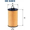 FILTRON Olejový filter OE648/9 FILTRON Olejový filter OE648/9