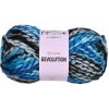 Pletacia vlna YarnArt REVOLUTION 1601 modrá čierna biela Pletacia vlna YarnArt REVOLUTION 1601 modrá čierna biela