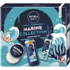 Darčeková sada NIVEA MEN Marine Sprchový gél 250ml, Deospray 150ml, Krém 150ml Darčeková sada NIVEA MEN Marine Sprchový gél 250ml, Deospray 150ml, Krém 150ml