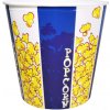 MEDAC Vedierko na popcorn, 2950 ml, červené, výška 15 cm