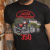 Tričko s potlačou JAWA 350 Dámsky Čierna XL Tričko s potlačou JAWA 350 Dámsky Čierna XL