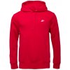 Nike Club Fleece Pullover Hoodie červená