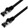 BKL Electronic 144001 RJ45 sieťové káble, prepojovacie káble CAT 8.1 S/FTP 1 m čierna bez halogénov 1 ks; 144001 BKL Electronic 144001 RJ45 sieťové káble, prepojovacie káble CAT 8.1 S/FTP 1 m čierna bez halogénov 1 ks; 144001