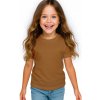DETSKÉ TRIČKO T-SHIRT PRE CHLAPCA DIEVČA HNEDÉ 104 DETSKÉ TRIČKO T-SHIRT PRE CHLAPCA DIEVČA HNEDÉ 104