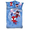 Carbotex bavlna obliečky Spidey Malí Hrdinovia 140x200 70x90