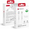 FORCELL F-ENERGY C346 Silicone, USB-C/Lightning, PD 3A 27W, 1m, biely FORCELL F-ENERGY C346 Silicone, USB-C/Lightning, PD 3A 27W, 1m, biely