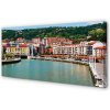 Obraz na plátne Španielsko Mesto horské rieky 100x50 cm Obraz na plátne Španielsko Mesto horské rieky 100x50 cm