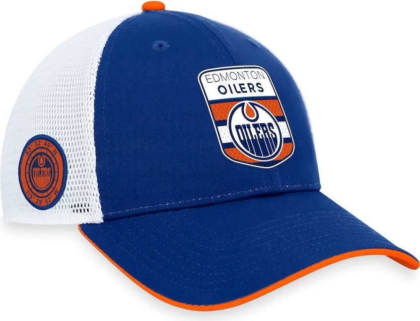 Fanatics Edmonton Oilers Draft 2023 Podium Trucker Authentic Pro