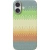 Comma kryt Woven Kevlar Magnetic Shockproof Case pre iPhone 17 - Green Orange Light 6942297136809 Comma kryt Woven Kevlar Magnetic Shockproof Case pre iPhone 17 - Green Orange Light 6942297136809