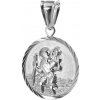 Argento Strieborný prívesok sv. Krištof 85011