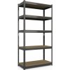 Kovový regál ECONOMY 180x120x40 5 políc - čierna Tas Trade 5907138250077 Kovový regál ECONOMY 180x120x40 5 políc - čierna Tas Trade 5907138250077