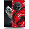 Picasee silikónový čierny obal pre OnePlus 12 5G - Red black Picasee silikónový čierny obal pre OnePlus 12 5G - Red black