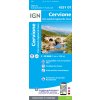 mapa Cervione 1:25 t. (Korsika) mapa Cervione 1:25 t. (Korsika)