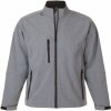 SOĽS RELAX pánska softshellová bunda SL46600 Grey melange