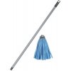 Brilanz Mop viskóza 160 g modrý s tyčí 120 cm, hrubý závit Brilanz Mop viskóza 160 g modrý s tyčí 120 cm, hrubý závit