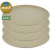 Koziol Jídelní talíře CONNECT, O 25 cm, 4 kusy, KOZIOL Koziol Jídelní talíře CONNECT, O 25 cm, 4 kusy, KOZIOL
