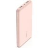 Powerbanka Belkin BOOST CHARGE 10000 mAh Power Bank with USB-C 15W - Dual USB-A - 15cm USB-A to C Cable - Pink (BPB011BTRG) Powerbanka Belkin BOOST CHARGE 10000 mAh Power Bank with USB-C 15W - Dual USB-A - 15cm USB-A to C Cable - Pink (BPB011BTRG)