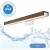 Brilagi | Brilagi-LED Kúpeľňové osvetlenie zrkadla WOODY MIRROR LED/12W/230V IP44 dub/biela | BG0886 Brilagi | Brilagi-LED Kúpeľňové osvetlenie zrkadla WOODY MIRROR LED/12W/230V IP44 dub/biela | BG0886