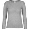 B&C Tričko B&C E150 LSL, dámské, dlouhý rukáv COT01006T62000-sport grey XS Šedá sport B&C Tričko B&C E150 LSL, dámské, dlouhý rukáv COT01006T62000-sport grey XS Šedá sport